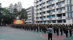 武汉市农业学校军训